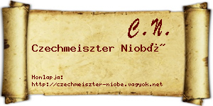 Czechmeiszter Niobé névjegykártya